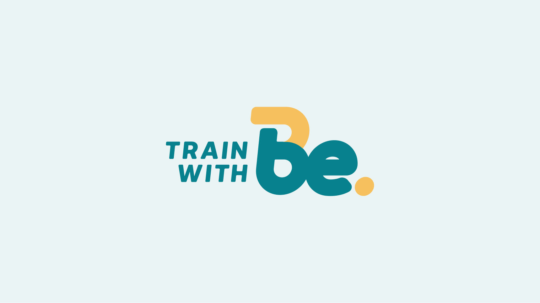 Train with Be. Logo