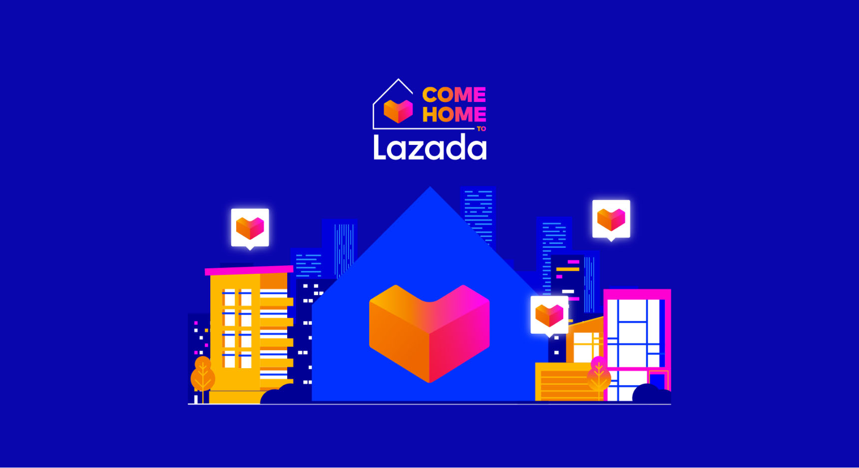 Come Home to Lazada Key Visual
