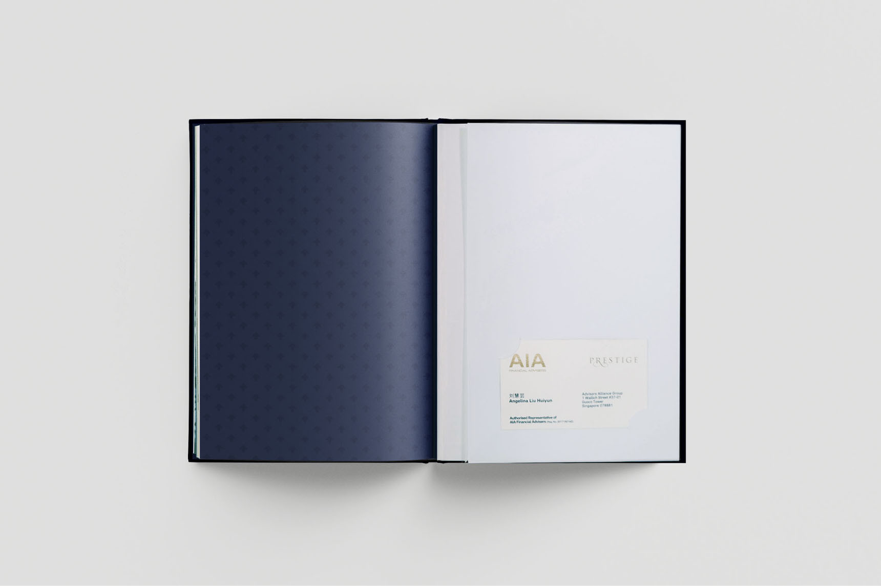 AAG 2022 Thesis Notebook Card Slot